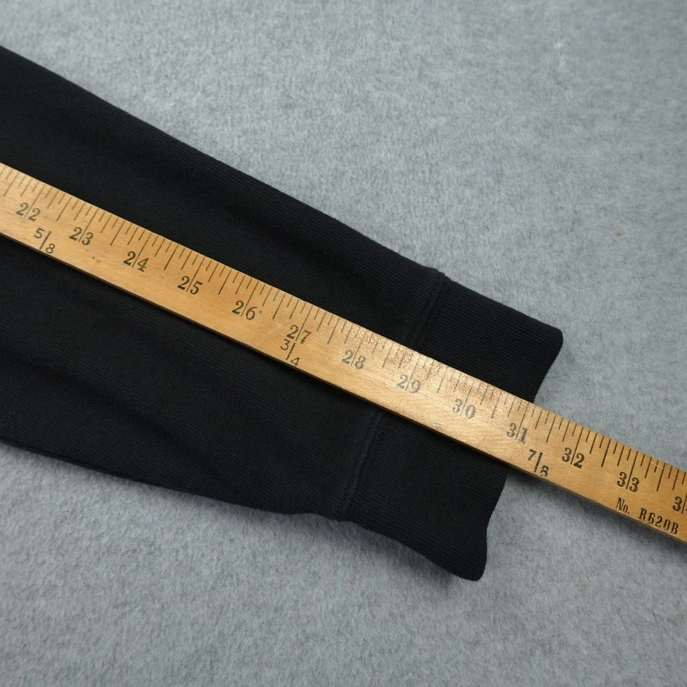 Polo Ralph Lauren Pullover Mens XL Black Estate Rib Sweater 1/4‎ Zip Cotton